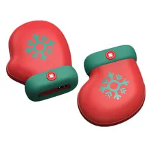 Мультяшные Рождественские перчатки для грелки, носки, теплый мешок для воды, Мини Силиконовые милые Креативные подарки для детей