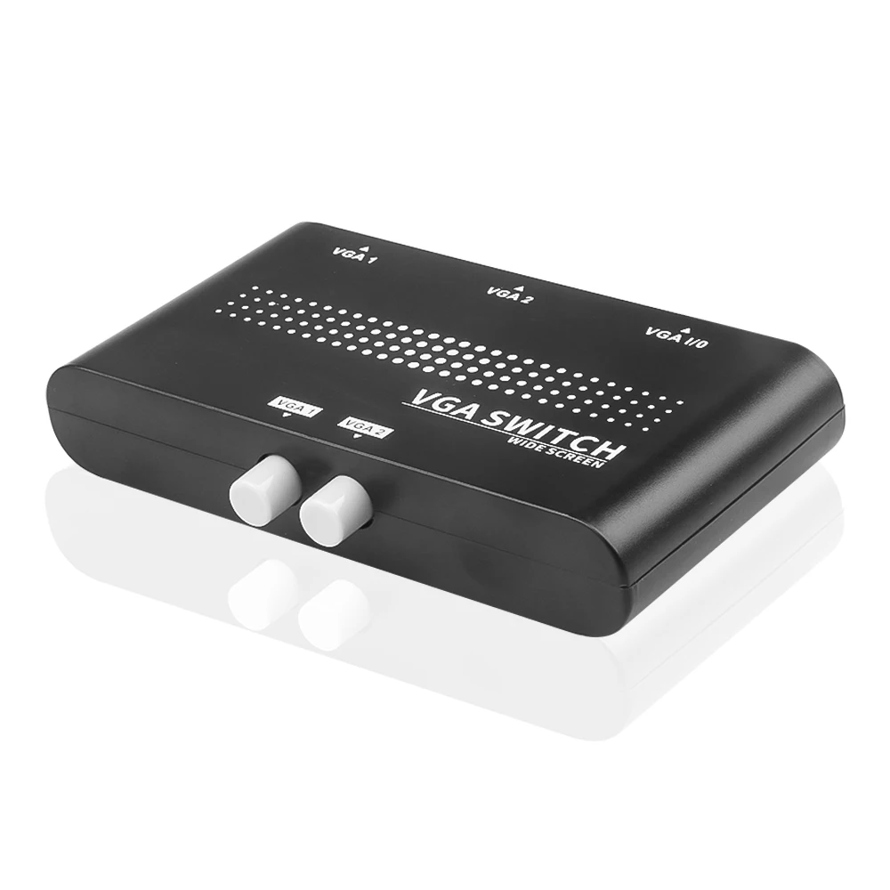 Мини-коммутатор kebidumei 2 в 1 с портами и VGA для ЖК-ПК | Компьютеры офис