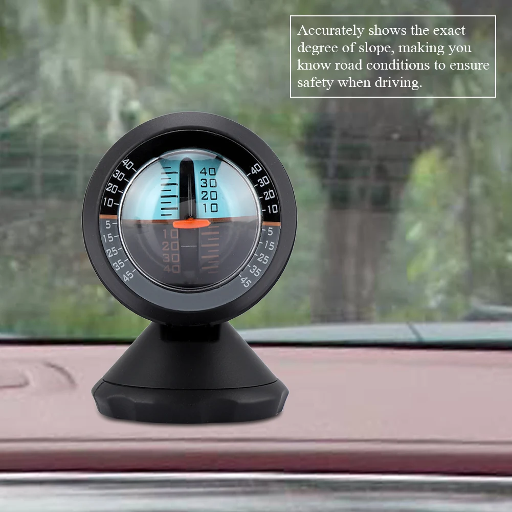 ANENG Car Vehicle Inclinometer Angle Slope Level Meter Tool Level Tilt Gauge Indicator Gradient Balancer Tool