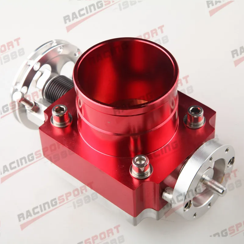 

Blue/RED Universal New 65mm Intake Throttle Body CNC Machined T6 Aluminum