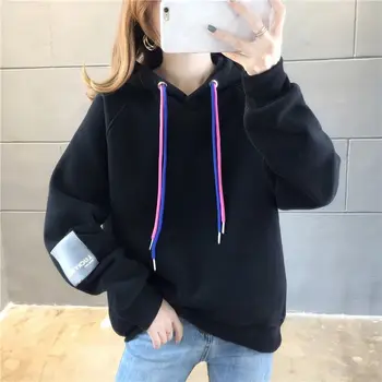 

New ladies spring and autumn fashion slim cotton long-sleeved sweater