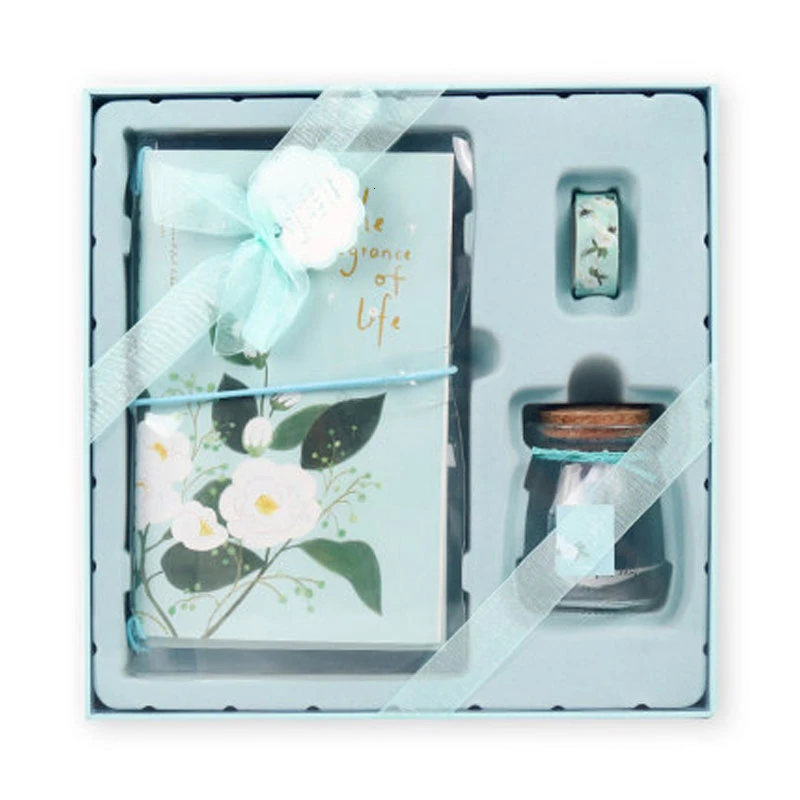 Креативный милый раскраска девушка сердце план этот японский стиль расписание ноутбук женский ручной Книга набор - Цвет: White flower