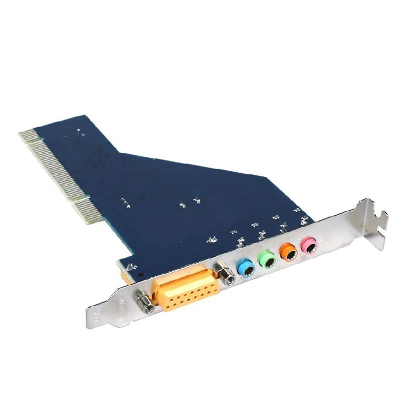 Лидер продаж, 4 канала 8738 чип 3D аудио стерео звуковая карта PCI Win7 64 бит
