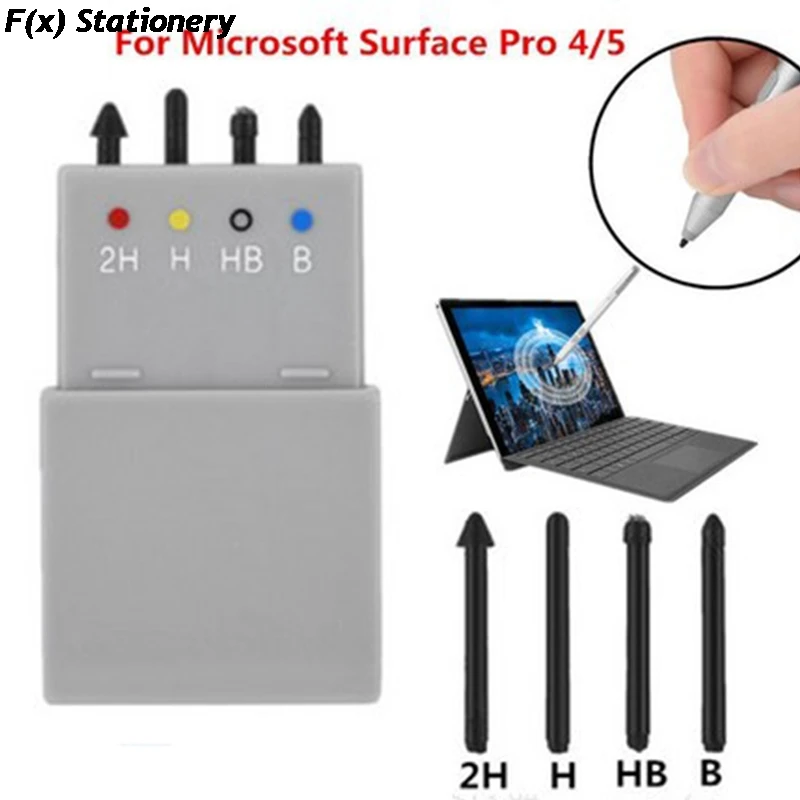 New Refill Tip Set For Microsoft Surface Pro 4 5 Surface Book Pen Tip Kit Stylus Touch Pen Replacement Tips 2h H Hb B Laptop Repair Components Aliexpress