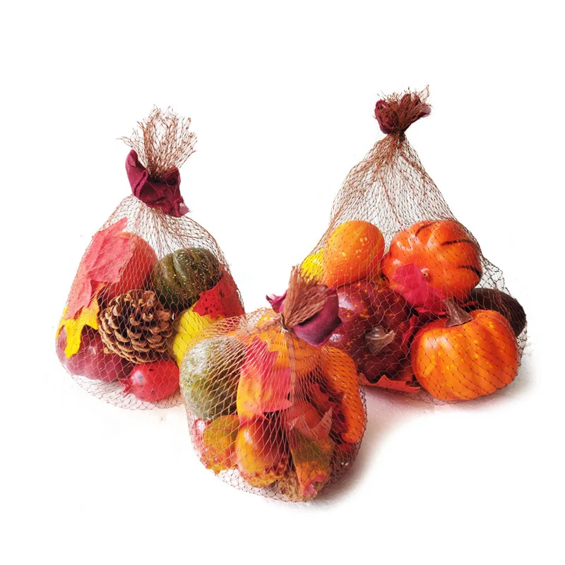 1 упаковка тыквенные листья декоративная тыква украшение на Хэллоуин аксессуары для творчества растения Цветочный Декор для дома