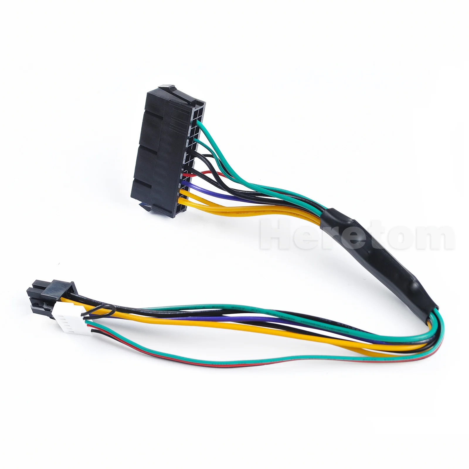 Cabo de Alimentação Modular Atx 24pin 24 Pinos Fêmea para 6pin Pinos Macho Mini 6pin Conector para hp Elite 8100 8200 8300 30cm - Imagem 5