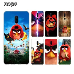 Роскошный мягкий силиконовый чехол для телефона с животными Angry Bird из ТПУ для OnePlus One Plus 7 Pro 5 5T 6T 6 Fundas чехол с принтом Coque