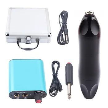 

yi long wen shen Pen Set Cross Border Tattoo All-in-one Mini Power Supply Cheyenne Tattoo Pen ma da ji Set