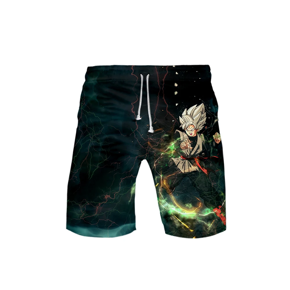 Dragon Ball 3D мужские пляжные шорты эксклюзивные модные летние повседневные шорты модные хип хоп Короткие 3D Брюки пляжная одежда 6XL