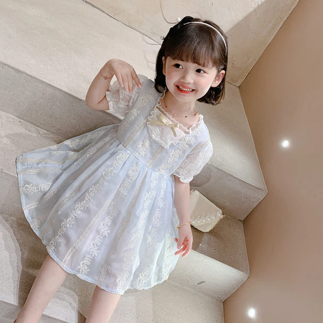 Summer Girls Dresses Small Fresh Flower Backless Dress Children Clothing  Baby Kids Clothes Floral Vestidos Holiday Beach Dress - AliExpress