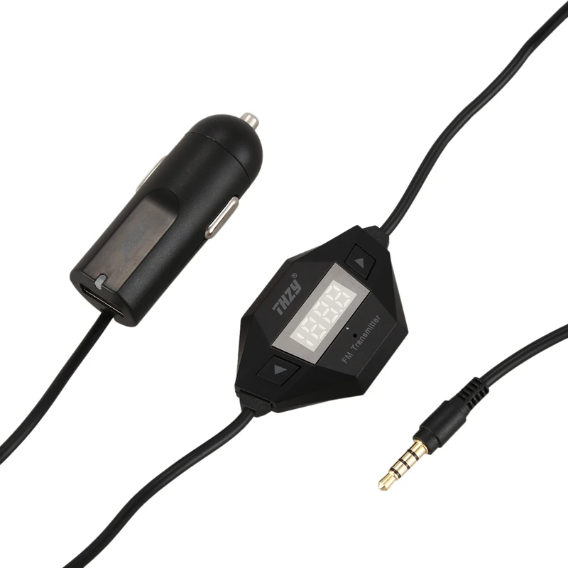 IC-F27 в автомобиль Универсальный светодиодный беспроводной fm-передатчик с USB Автомобильное зарядное устройство