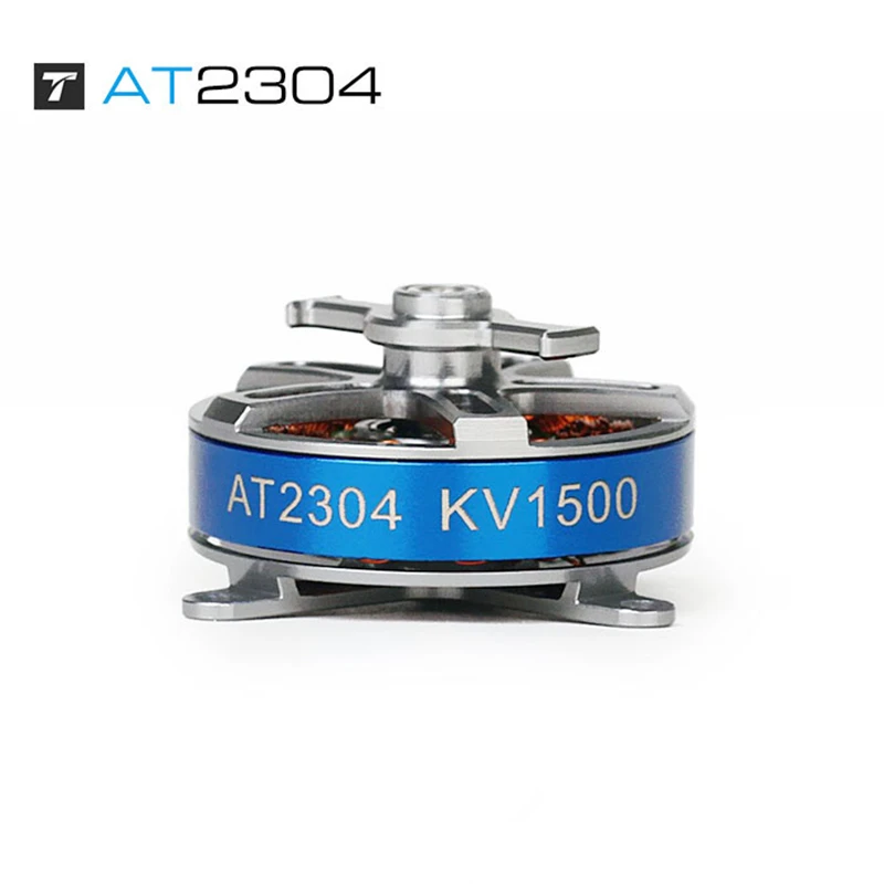 T MOTOR короткий вал AT2304 KV1500/1800/2300 наружный ротор бесщеточный двигатель для F3P FPV racing