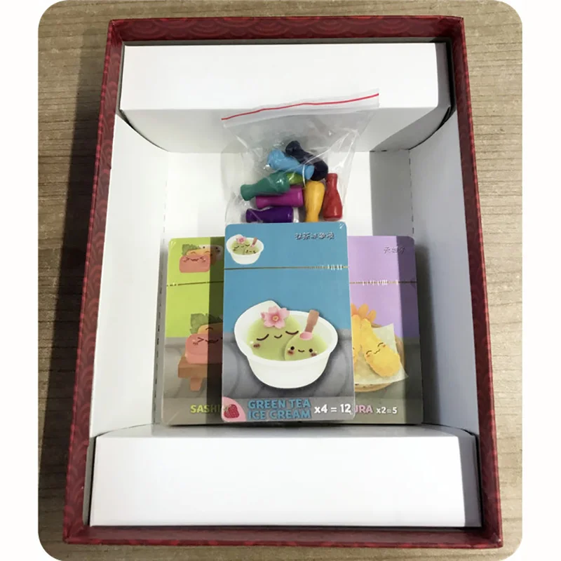 Sushi basic /Party Board Game 2-5 Players For Family/Party/Gift Best Gift Funny Card Game Entertainment Supplies