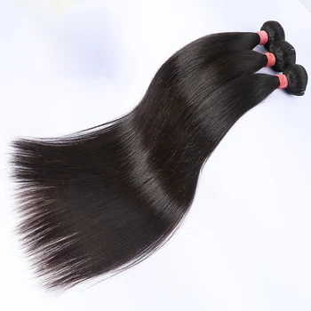 

Links 1 3 4 Straight Bundles Natural Color 28 30 Inch Bundles Remy Hair Extensions 8- 40 Inch Brazilian Hair Weave Bundle