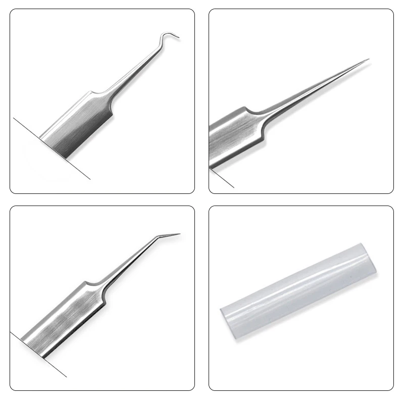 1PC Stainless Steel  Blemish Extractor Tool For Remove Comedones Blackhead Acne Pimple Tools 2020
