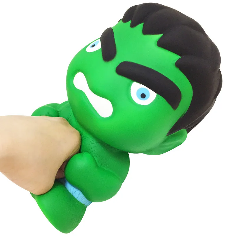 

Avengers Superhero Squishy Marvel Infinity War Hulk Action Toy Figures Slow Rising Decompression PU Squishies Model Toys Gift