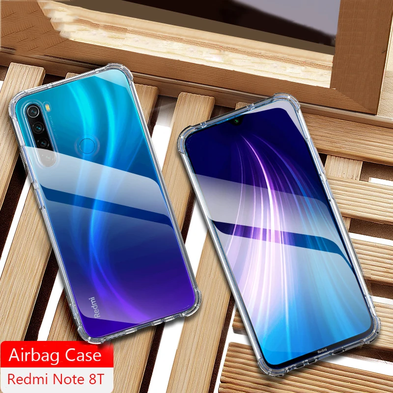 Чехол Lainergie для Xiaomi Redmi Note 8 T подушка безопасности Супер защита мягкая прозрачная