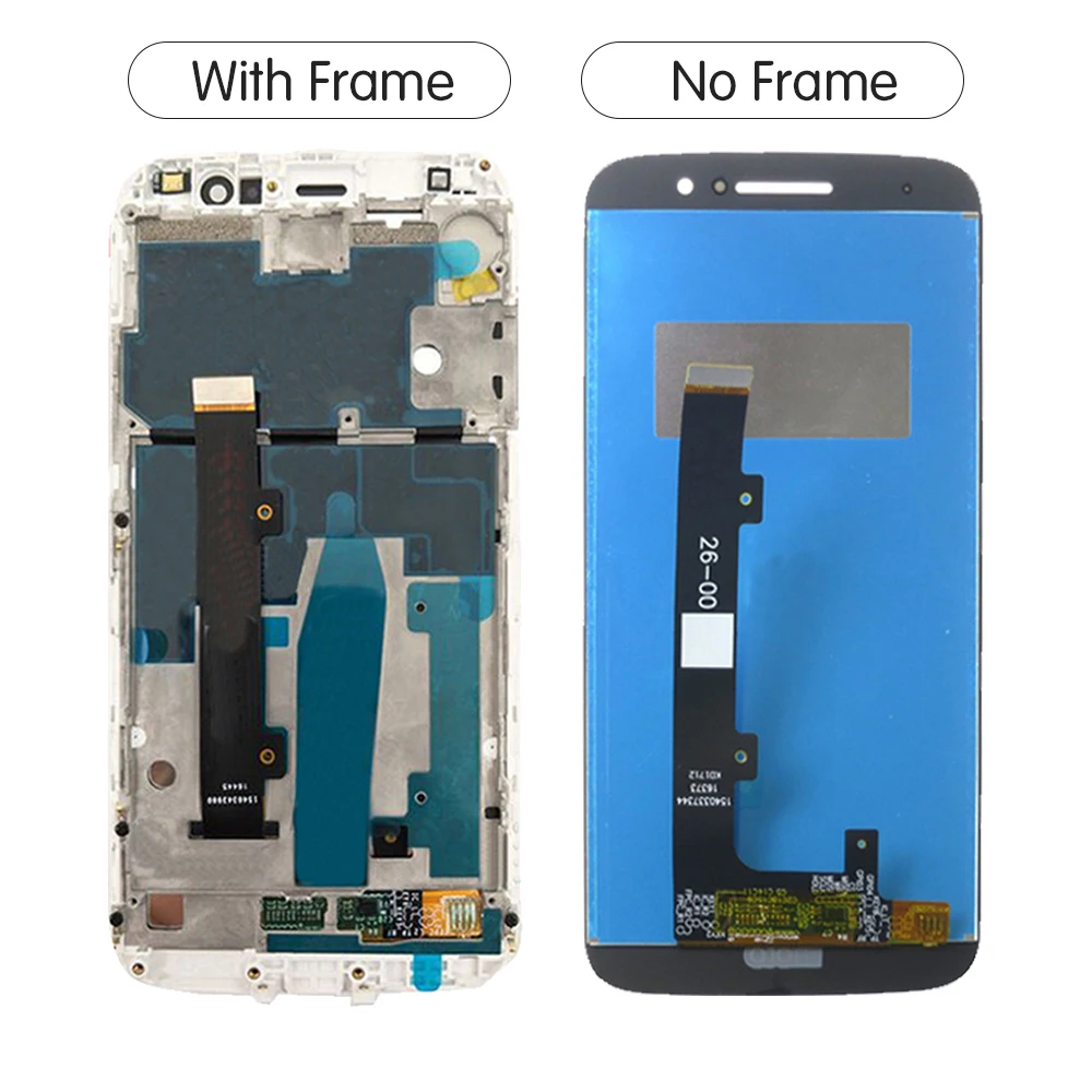 Lcd Original para Motorola Moto m Xt1662 Xt1663 Display Lcd de Toque Digitador da Tela Substituição para Motorola Moto m Lcd com Quadro - Image 2