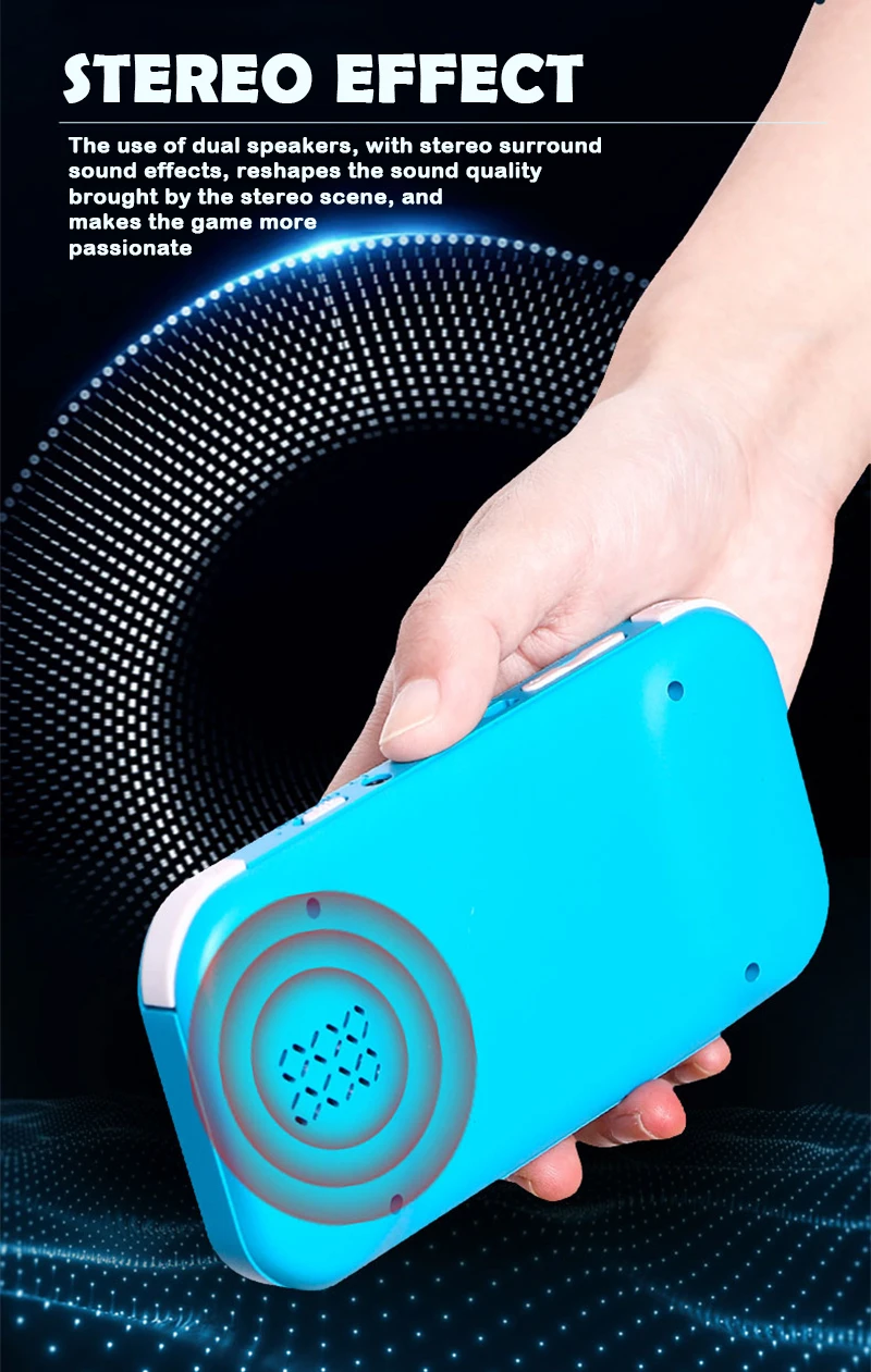 X350 Handheld Video Game Console Built-in 8600 portable Games Console 3.5 inch Screen Display 1200mAh battery Retro Game Player