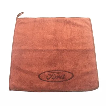 

30*30CM Car Wash Microfiber Towel Car Cleaning For Ford Fiesta EcoSport ESCORT focus 1 focus 3 focus 2 Car Styling
