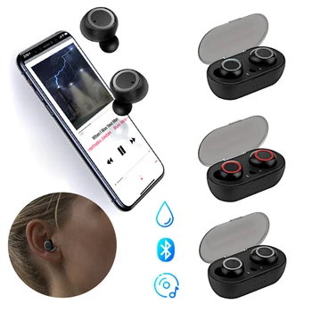 

2020 Wireless Bluetooth 5.0 Earphone Sport Handfree Touching Controller headset Charging Box