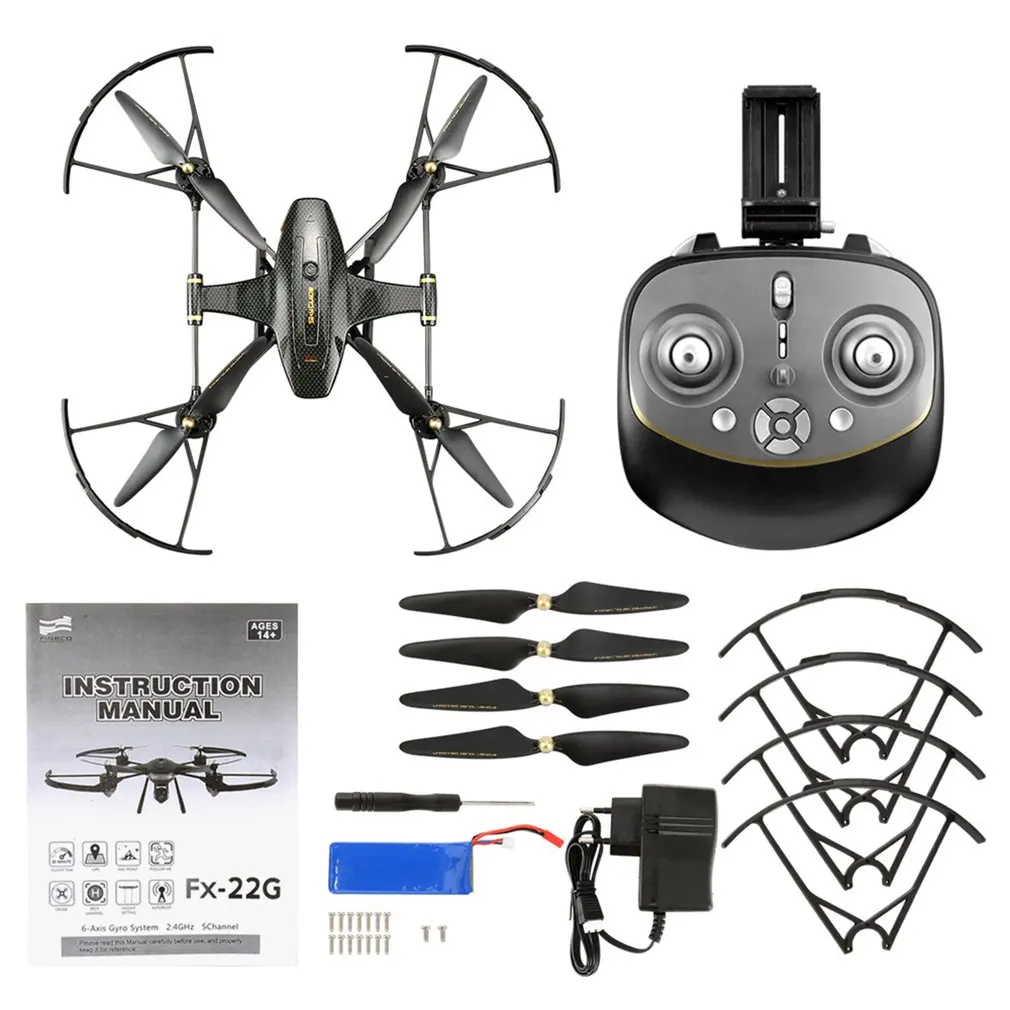 

FX-22G Professional GPS Quadcopter Four-axis Aircraft With Wifi 720P/1080P HD Camera Drone Aircraft Aerial Drone