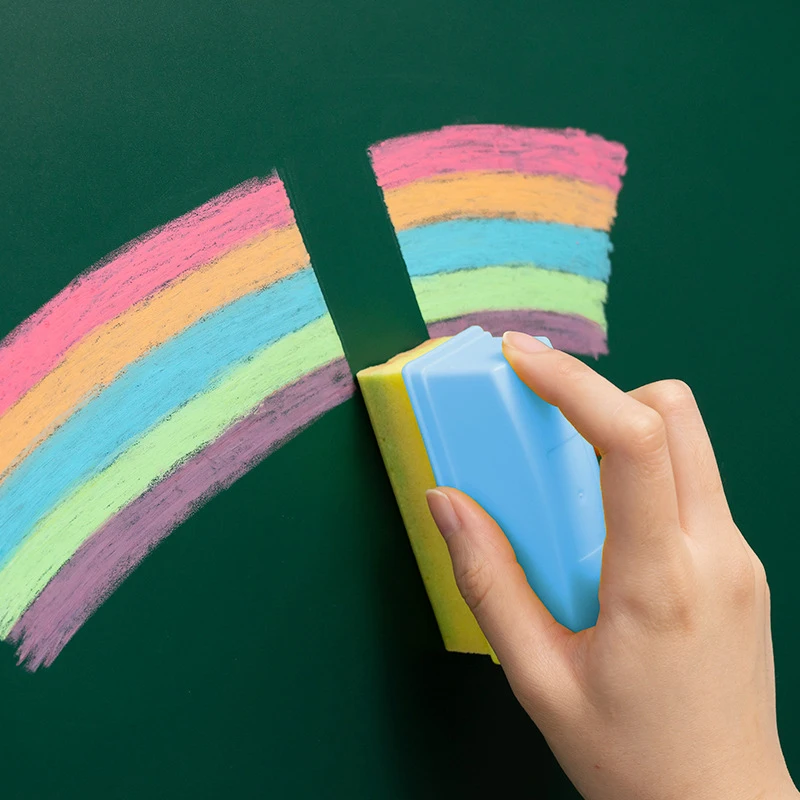 6 шт./лот цветные белые Меловые ручки без пыли для Blackboard кухонная банка съемная