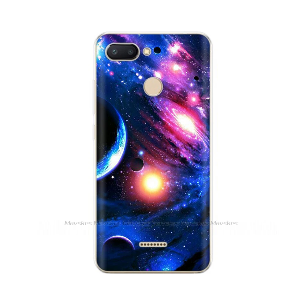 Ốp Lưng Silicon Cho Xiaomi Redmi 6 Ốp Lưng Bảo Vệ Toàn Mềm Mại Ốp Lưng TPU Ốp Điện Thoại Cho Redmi 6 Pro Redmi6A 6 Một Ốp Lưng Coque 