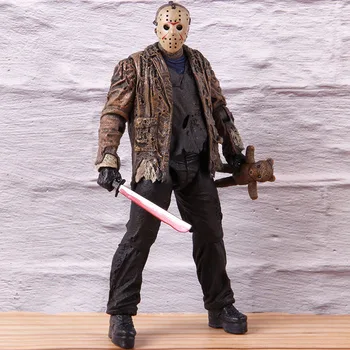 

Horrible Movie Freddy Vs.Jason Action Figure Jason Voorhees NECA Peel Toys PVC Collection Model Toy