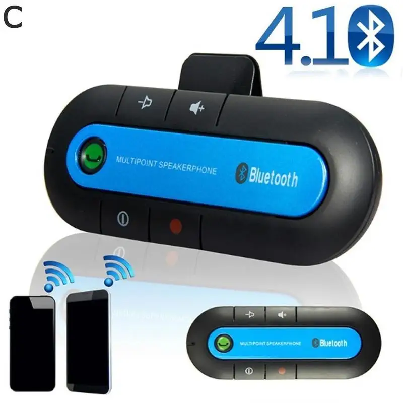 Беспроводной Bluetooth Handsfree автомобильный набор динамик телефон Chz для Mp3 динамик O9C7