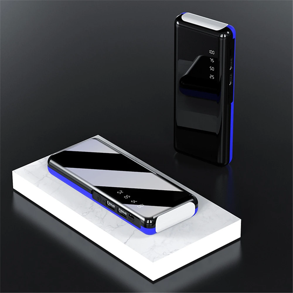 Power Bank 20000 mAh портативное зарядное устройство для мобильного телефона power Bank 20000 mAh USB PoverBank Внешнее зарядное устройство для iPhone Xiaomi