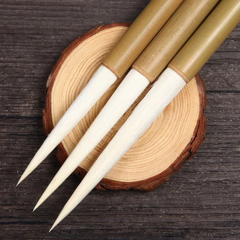 Woolen Hair Calligraphy Brush Set Chinese Calligraphy Painting Writing Brush Pen Chinese Long Wool Hair Brush Painting Brush Pen