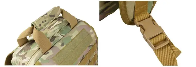 Top Quality Men Military Camouflage Tactical Backpack Women Hiking Mountaineer Waterproof Casual Backpack Travel Laptop Bags