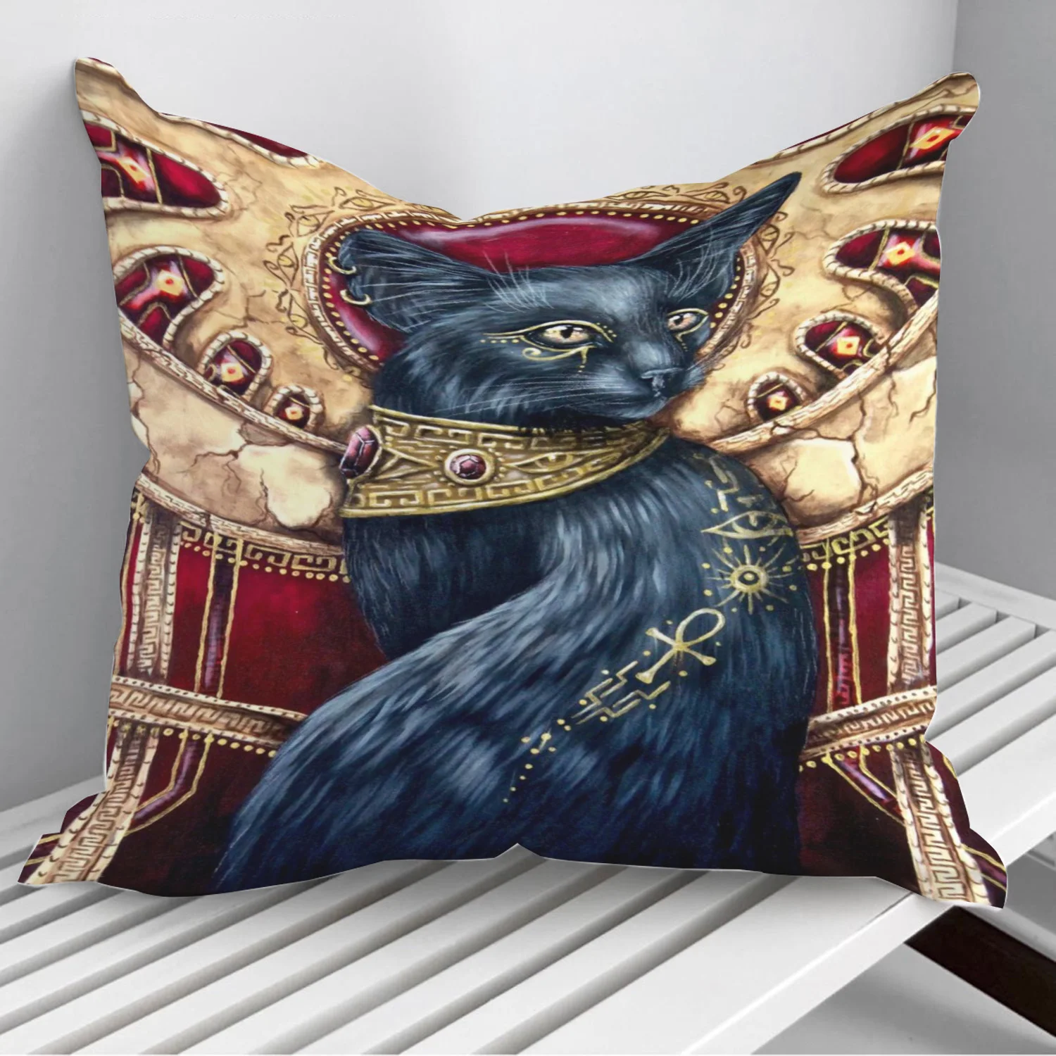 

Bastet Throw Pillows Cushion Cover On Sofa Home Decor 45*45cm 40*40cm Gift Pillowcase Cojines Dropshipping