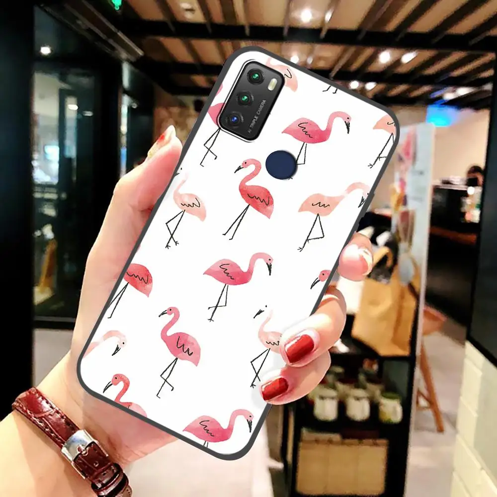 New Arrival Fashion Design Phone Case For TCL 20E/20Y/6125F Cute Shockproof For Woman Soft Case iphone pouch with strap Cases & Covers