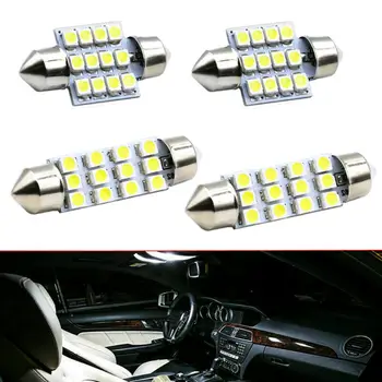 

Dome LED Light Map Bulbs License Plate Xenon White 6000K 20pcs set Combo Inside