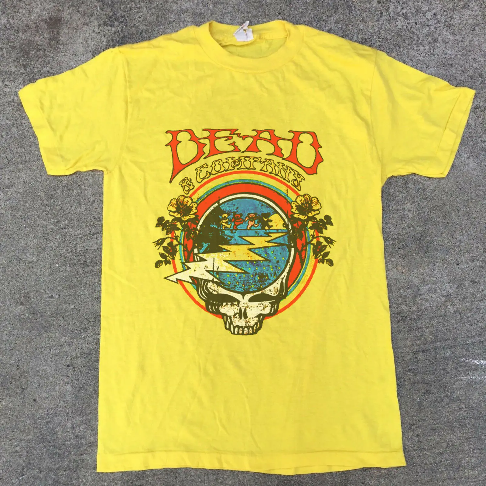 Футболка Dead and company summer tour 2019 новая модная футболка брендовая хип хоп Мужская с