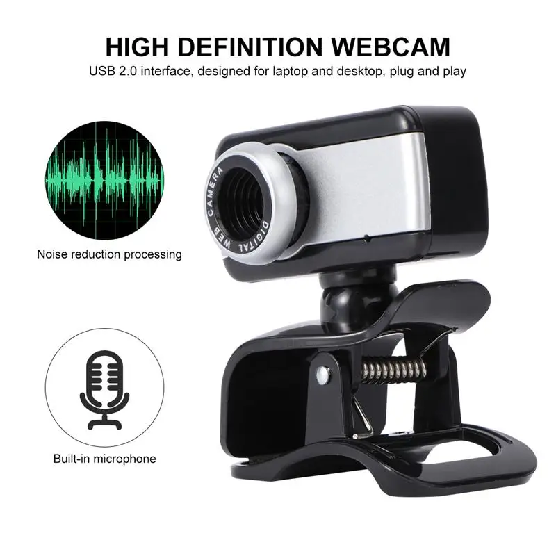 Веб-камера USB компьютерная веб-камера Конференц-видео онлайн для ноутбуков