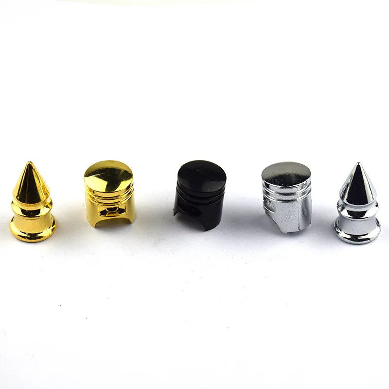 

Piston Pagoda Shape Car Modification Unusual Shape Valve Cap Tire Valve Cover Valve Cap
