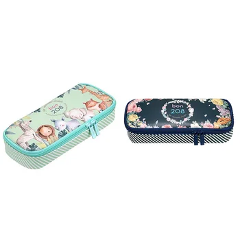 

Bon208 High Capacity Pencil Case- Cute Floral Pencil Pouch Stationery Organizer Multifunction Cosmetic Makeup Bag, Perfect Holde