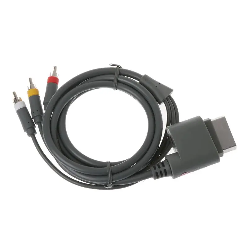 Ad alta Definizione 6ft HD TV Component Composito AV 3 RCA HD TV Audio Video AV Cavo Cavo Ottico pe