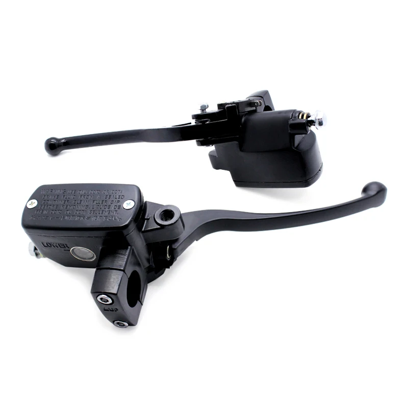 Motorcycle Front Brake Master Cylinder Motorbike Hydraulic Brake Pump Lever Clutch Black  22MM for Yamaha Suzuki Honda
