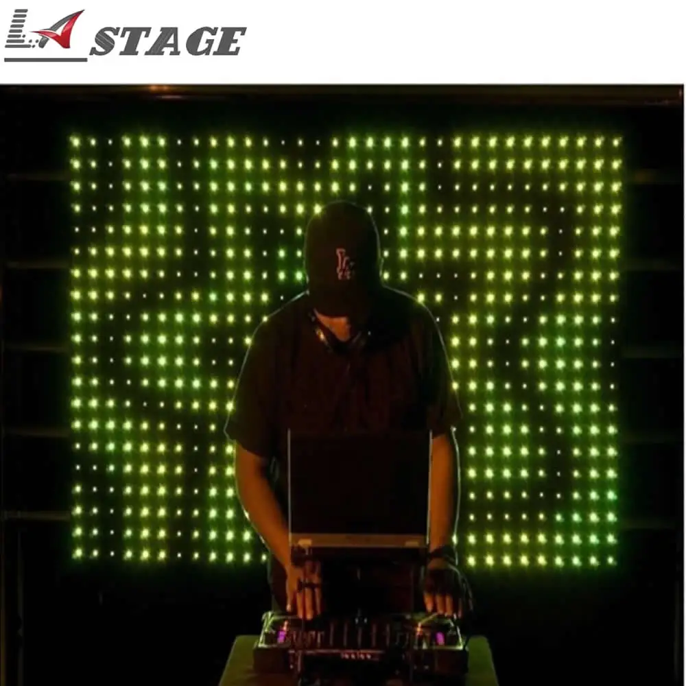 P18 DMX контроллер SD-карты DJ-кабина светодиодная видеозанавеска DJ Vision занавеска