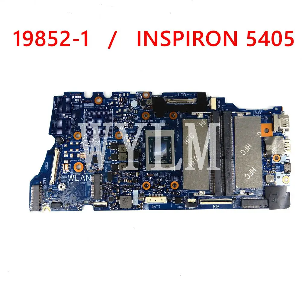 19852 1 For Dell INSPIRON 5405 laptop motherboard 0YX59Y CN YX59Y with