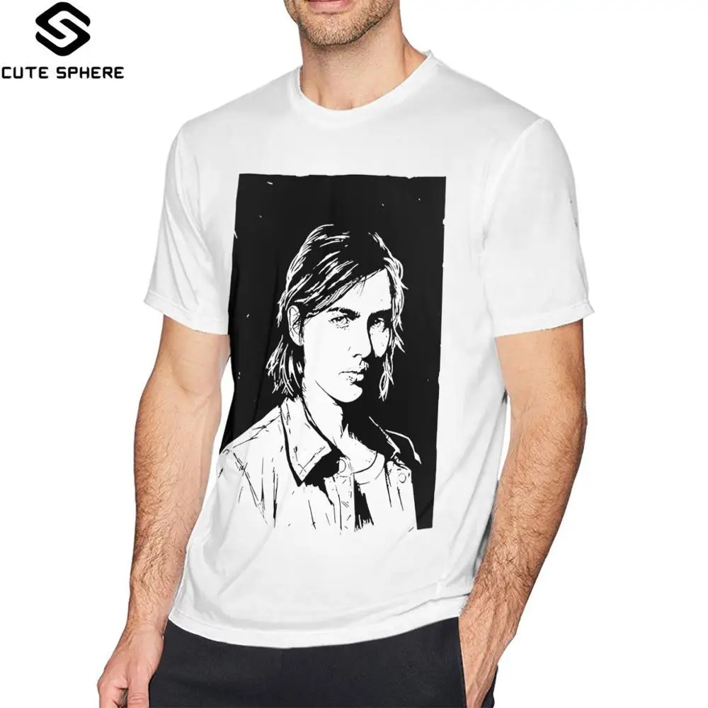 The Last Of Us Maglietta Di E3The Last Of Us Parte Ii Maglietta Di E3Maglietta A Maniche Corte In Cotone 100 Maglietta