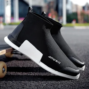 

Men Sock Shoes Walking Sneakers Mesh Footwear Fitness Sock-Like 2020 Sapato Masculino Male Sneakers Tenis Casual Adults Trainers