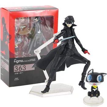 

16cm P5 Persona 5 Amamiya Ren Figma 363 Joker Morgana PVC Action Figure Collectible Model Toy Gift Doll