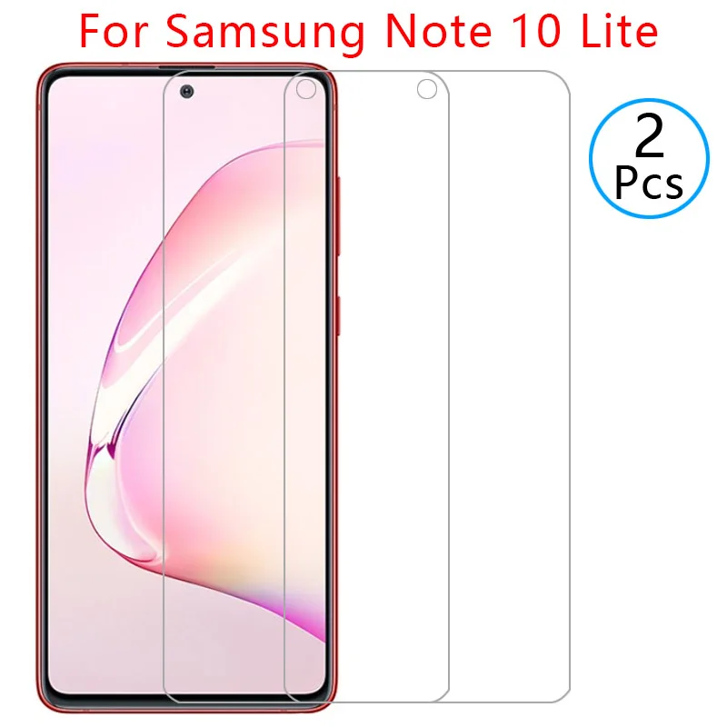 Чехол для samsung note 10 lite из закаленного стекла Защита экрана galaxy not note10 защитный