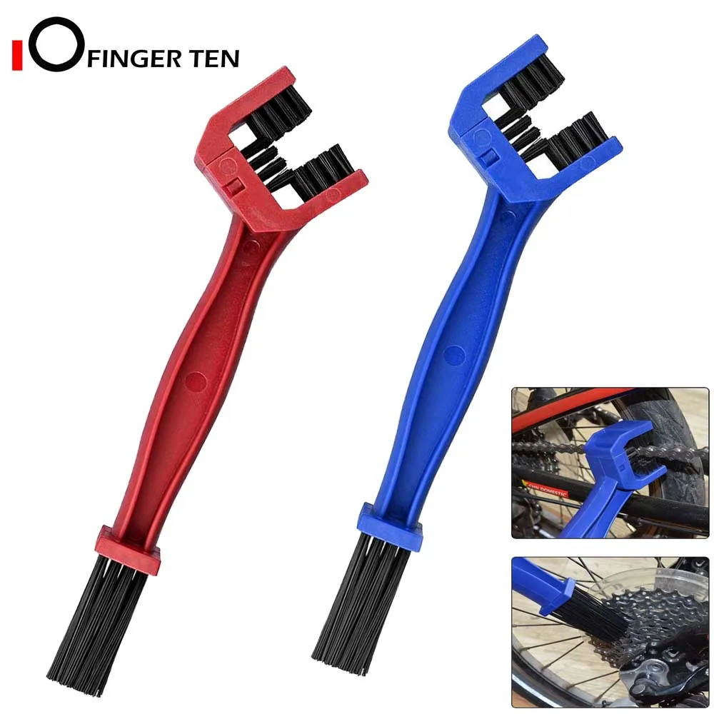 Motorcycle Bicycle Cycling Chain Crankset Brush Mountain Bike Maintain Corner Stain Dirt Cleaning Tool