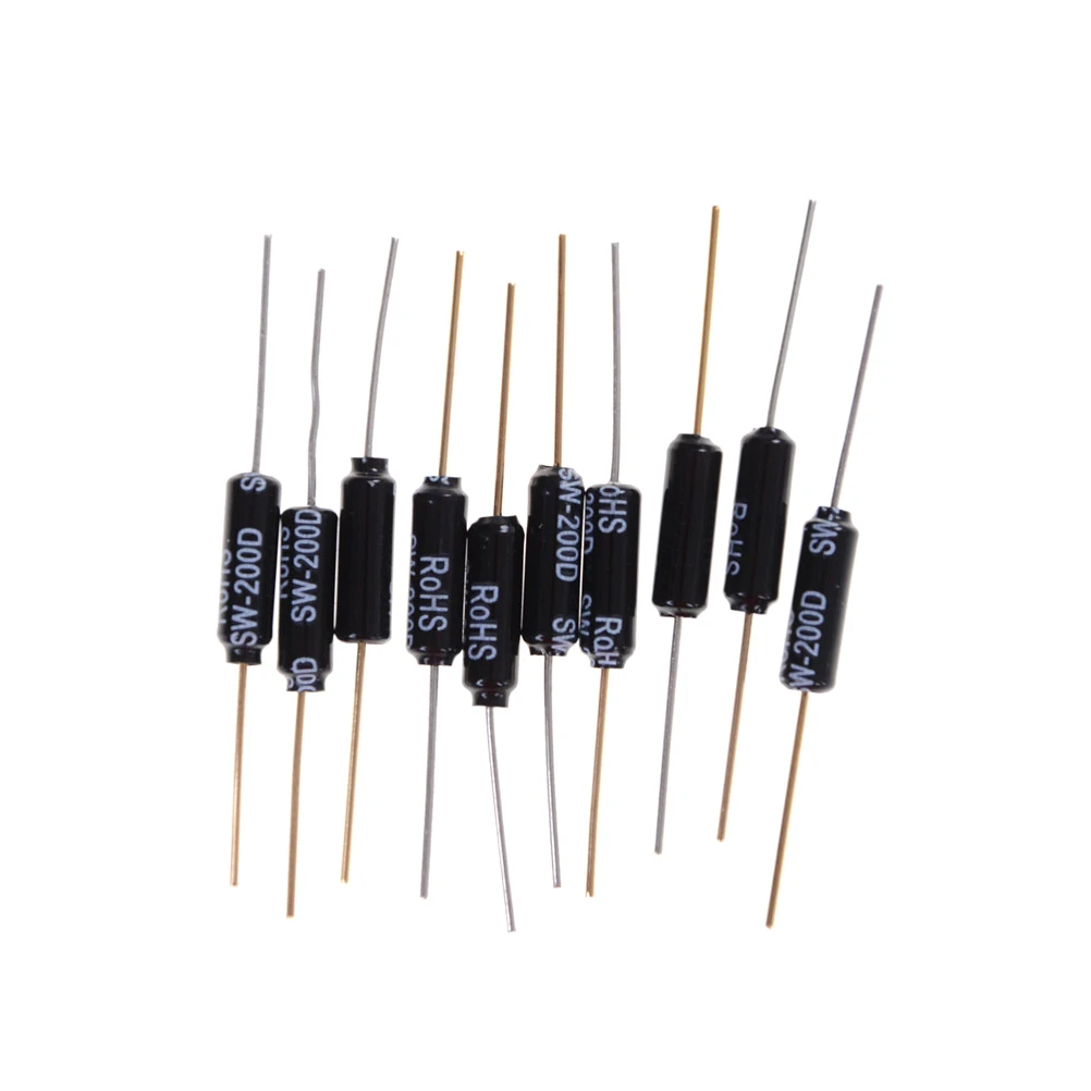 

10pcs/lot Highly sensitive Vibration Sensor Metal Ball Tilt Shaking Switch SW-200D ball switch angle Tilt switch
